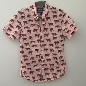 Bonobos button down short sleeve shirt